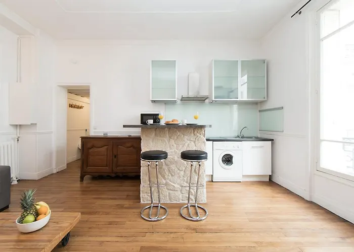 Apartamento 1 Bedroom Near Quartier Montorgueil París